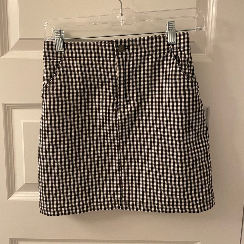 Hollister Checkered Mini Skirt